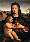 Madonna and Child with Book by Raphael